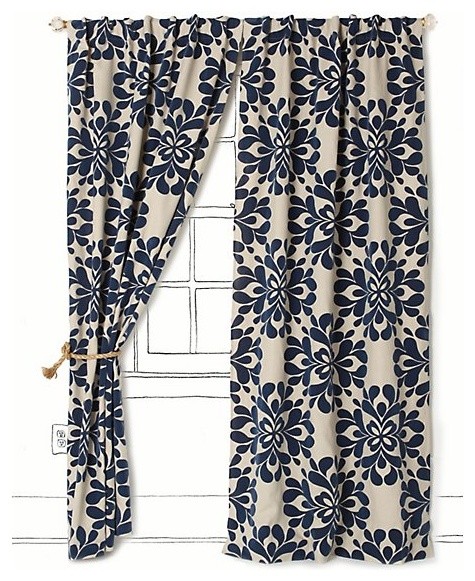 Flowered Curtains