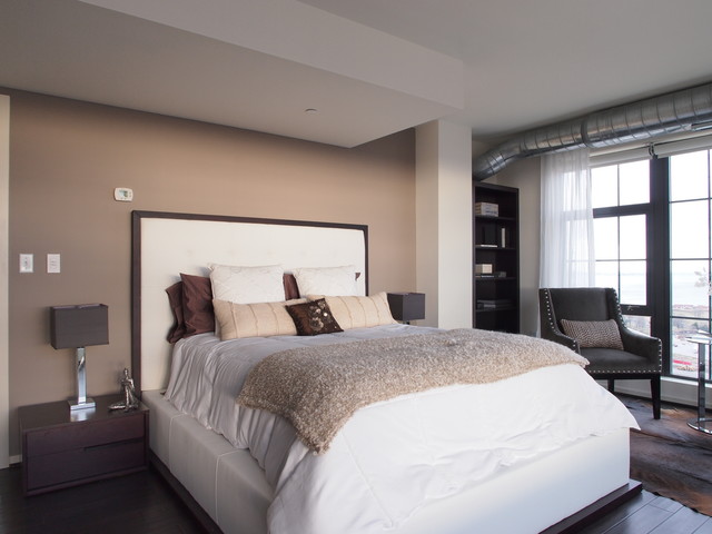 SIlo Point Model Home contemporary-bedroom