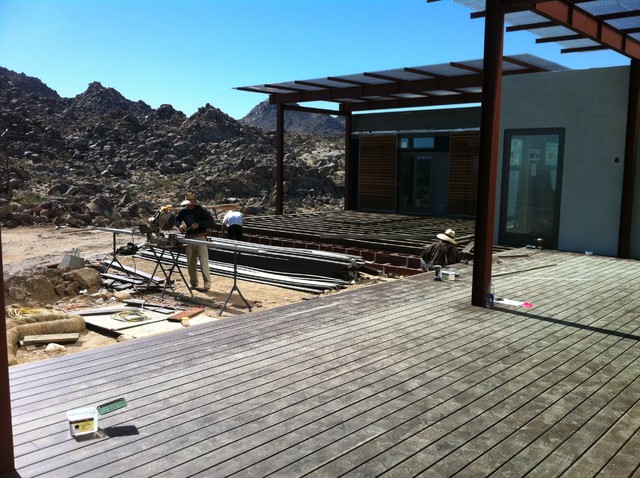 BLU Homes Project in Joshua Tree by CARD Construction INC modern-
