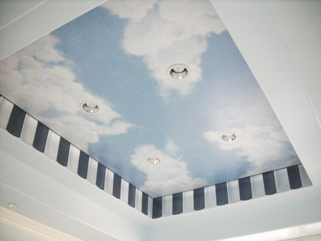 Murals, Stencil, Ceiling Designs traditional