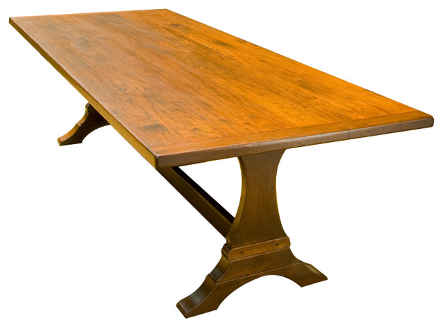 Modern Outdoor Trestle Tables : Country French Trestle Dining Table
