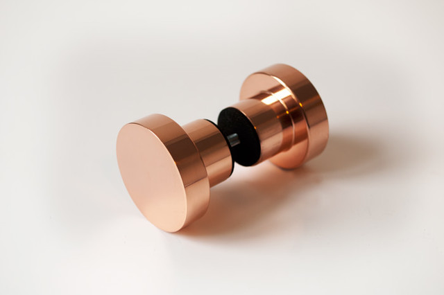 Dot Knob, Copper - Contemporary - Cupboard & Drawer Knobs - other ...