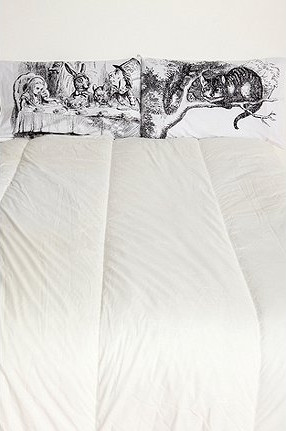 Alice Tea Party Pillowcase Set eclectic-pillowcases-and-shams