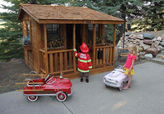 outdoor wooden playsets