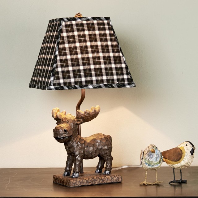 Whimsical Mini Moose Table Lamp Lamp Shades by Shades of Light