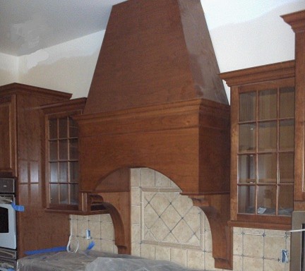 custom wood range hood - Richmond VA - Kitchen - other 