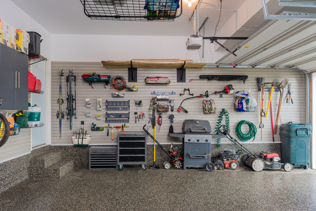 Garage Organization - Traditional - Garage And Shed ...