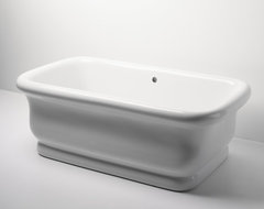 Empire Freestanding Rectangular Bathtub traditional-bathtubs