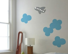 Blik Wall Decals: Cloud by Christy Flora eclectic decals