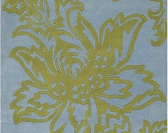 Chandra Amy Butler Transitional Hand-Tufted Rug contemporary rugs