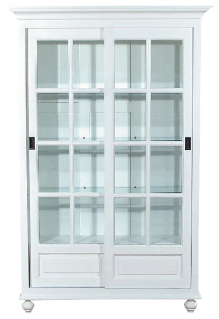 White Curio Cabinets Nagpurepreneurs White Curio China Display Cabinet Traditional Home