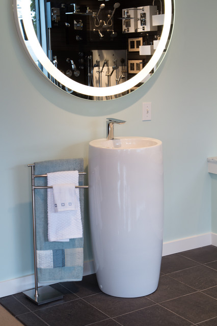 Freestanding Pedestal Sink - Contemporary - Bathroom Vanities And Sink ...