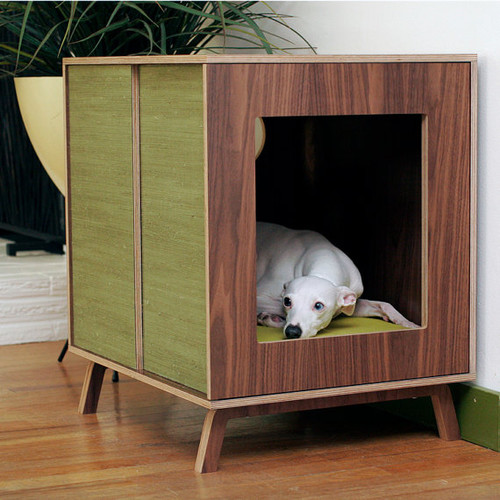 Ideas de Casas para Perros caja para casa de perro en la sala