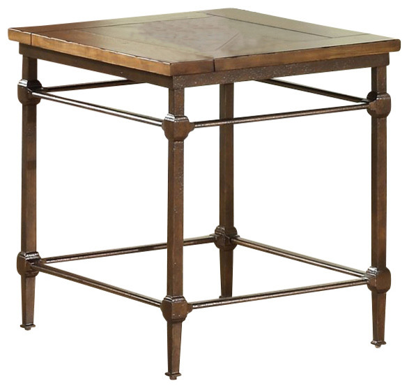 Riverside Furniture Casa Grande End Table in Saltillo Ash