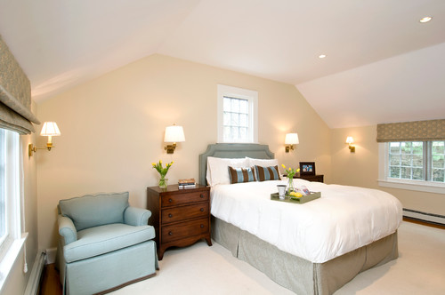 Photo credit: Traditional Bedroom by Wellesley Hills General Contractors Landmark Services Inc