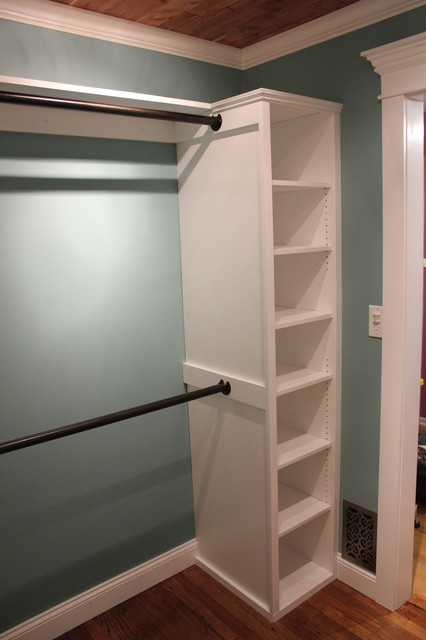 how to build a closet in a small bedroom