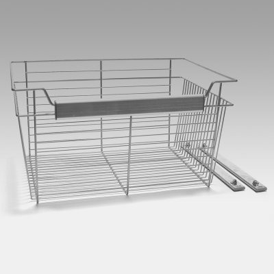 John Louis Home Wire Basket for Standard and Premier Closet System - Modern - Closet Organizers ...