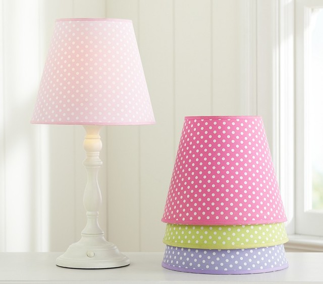 Mini Dot Shades Lamp Shades san francisco by Pottery Barn Kids