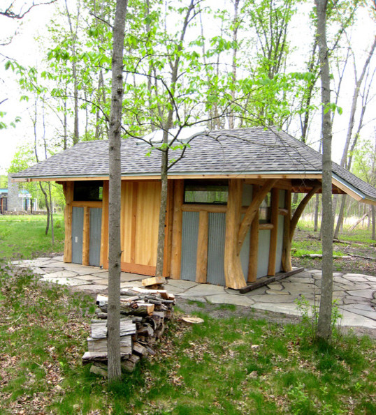 Garden shed - Eclectic - Garage And Shed - minneapolis - by Hillbrand 