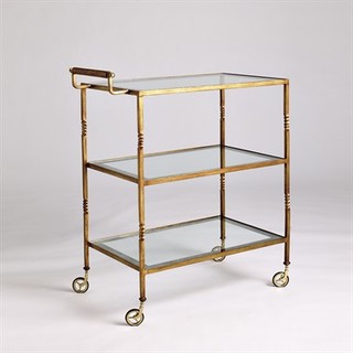 Mirrored Bar Cart