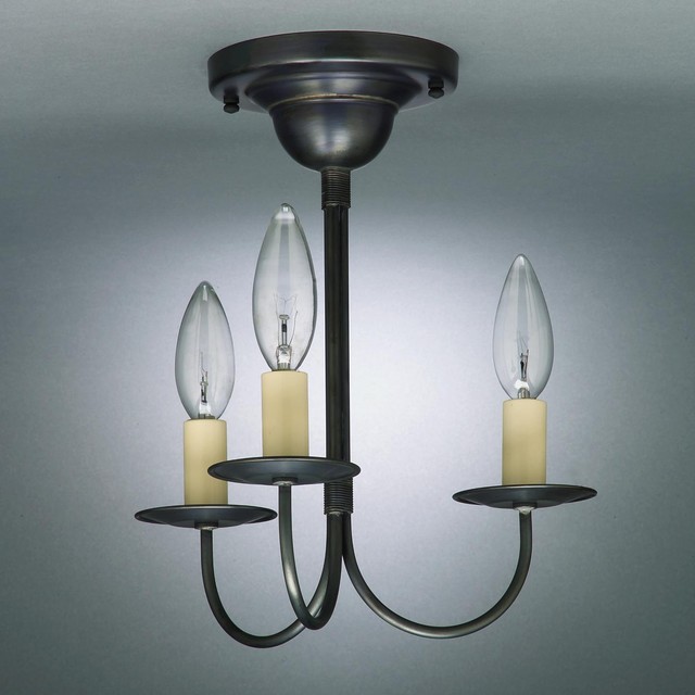 Restoration Warehouse Williams Flush Mount Chandelier Traditional