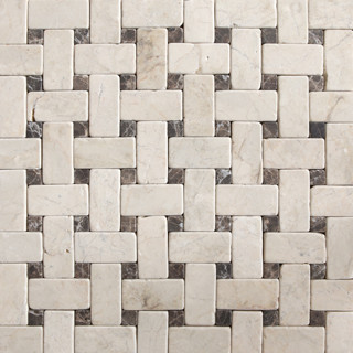 Bathroom Design Tool On Crema Marfil Emperador Dark Tumbled Natural