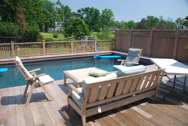 Colonial Remodel (Rye, NY) traditional deck