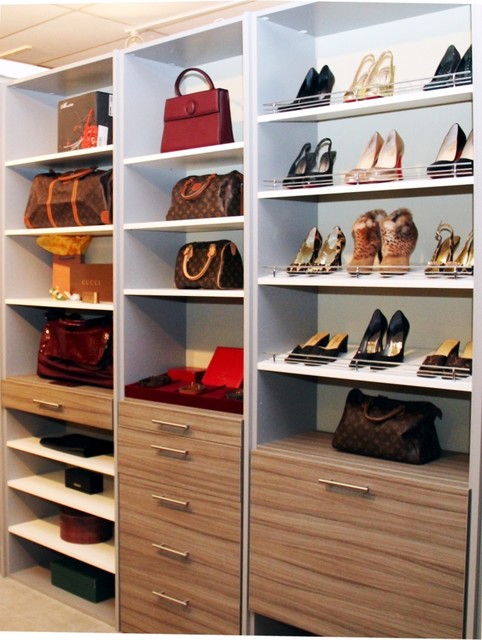 shoes and bags closet