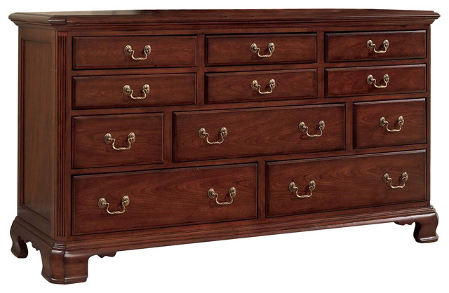 American Drew Cherry Grove 45th Triple Dresser Contemporary