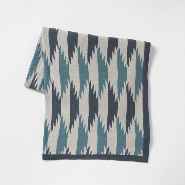 Winter Patchwork Throw contemporary throws by West Elm