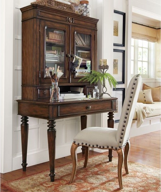 Aniston Desk And Hutch Traditional Desks And Hutches by Pottery Barn