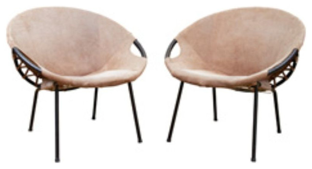 SOLD OUT! Killer Pod Chairs from Kendall Wilkinson Design - $1,700 on Chairish.c contemporary-armchairs-and-accent-chairs