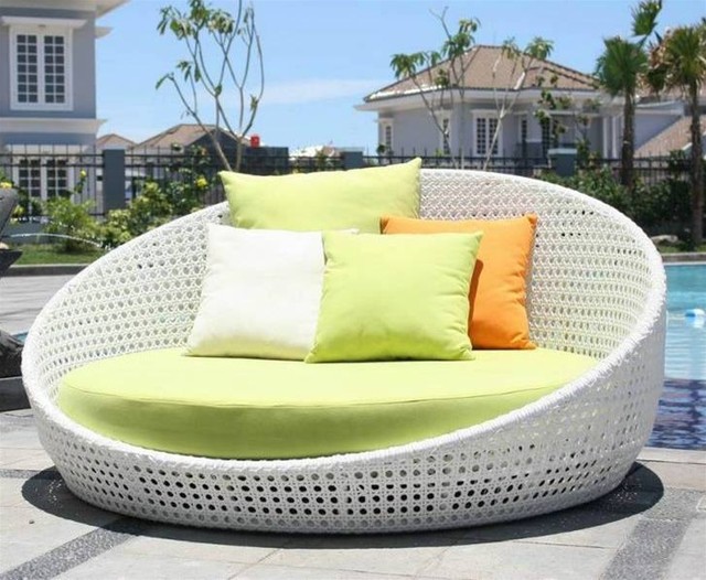 Dohn Patio Sofa Bed Modern Futons by