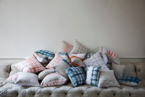 shibori pillows