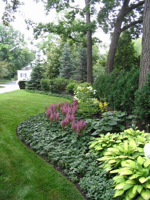 Informal Garden, Winnetka Illinois - Traditional - Landscape - other 