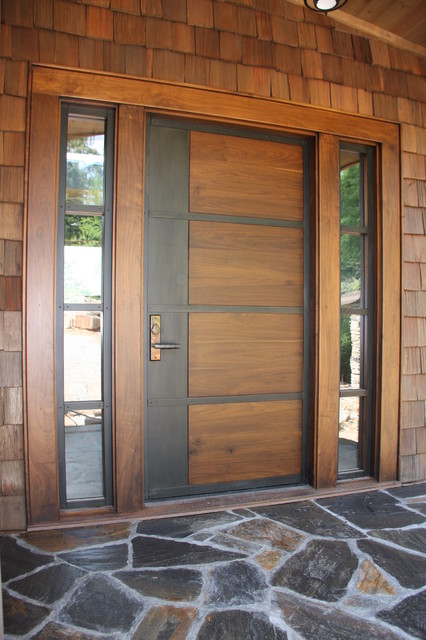 Contemporary Doors - Hills style - modern - entry - raleigh - by ...