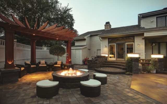 Parks contemporary-patio