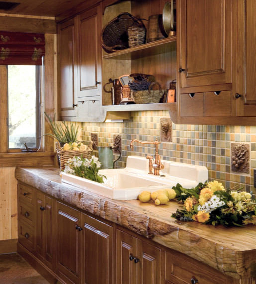 Kitchen Backsplashes - Farmhouse - Tile - los angeles - by Landmark