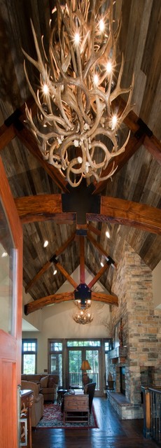 Amazing ceiling and beams rustic
