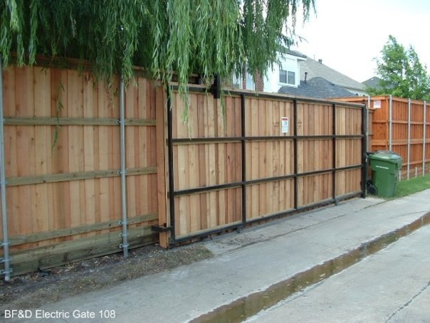 Sliding Fence Gate Design Sliding Fence Gate Design