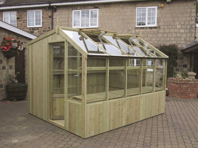 Garden Potting Shed - Modern - Sheds - other metro - by Greenhouse ...