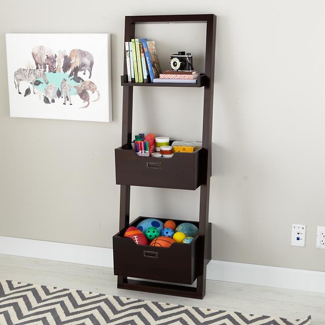 Sloane Leaning Bookcase