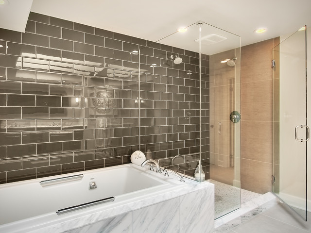 Modern Master bathroom