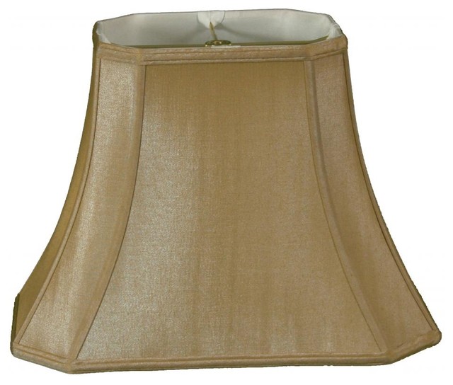 Rectangle Cut Corner Lamp shade Traditional Lamp Shades by