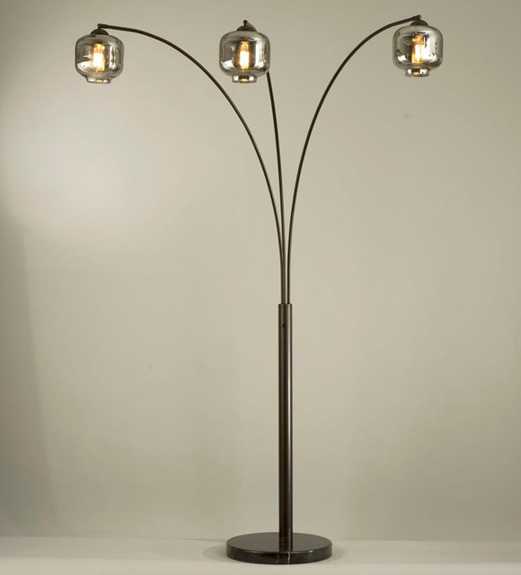 Thomas 3Light Arc Lamp Modern Floor Lamps by Modern Furniture