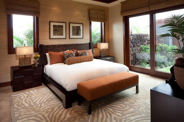 Hualalai Earthy Haven - modern - bedroom - hawaii - by Willman ...
