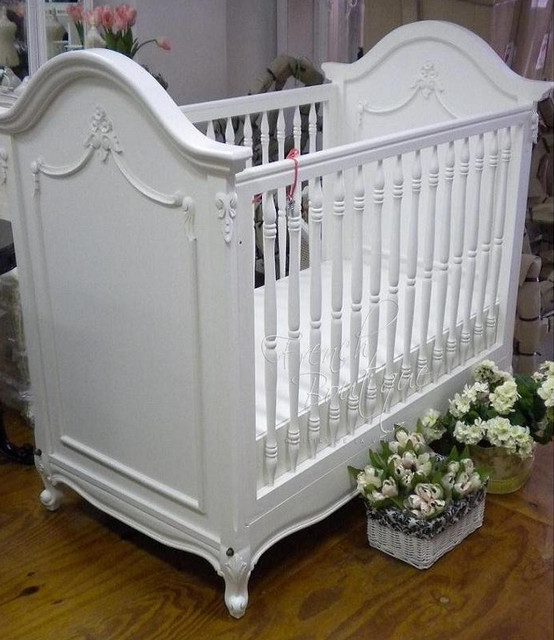 French Baby Cot Traditional Cots by