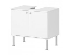 Ikea Bathroom Cabinets on Hi There  We Have A Small Powder Room With A Pedestal Sink And A