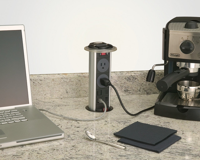 Kitchen Power Grommet PCS34A Modern los angeles by Doug Mockett