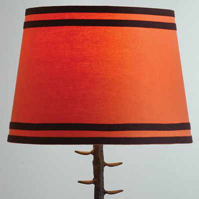 Orange Lamp Shade